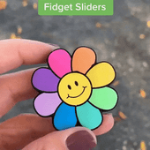 Fidgety Slide - Silent Magnet Fidget Sliders