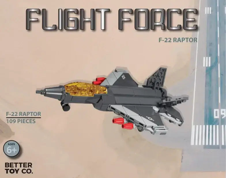 Flight Force Military Aircraft Building Brick Kit