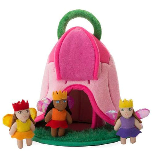 Flower Fairy Plush Playset