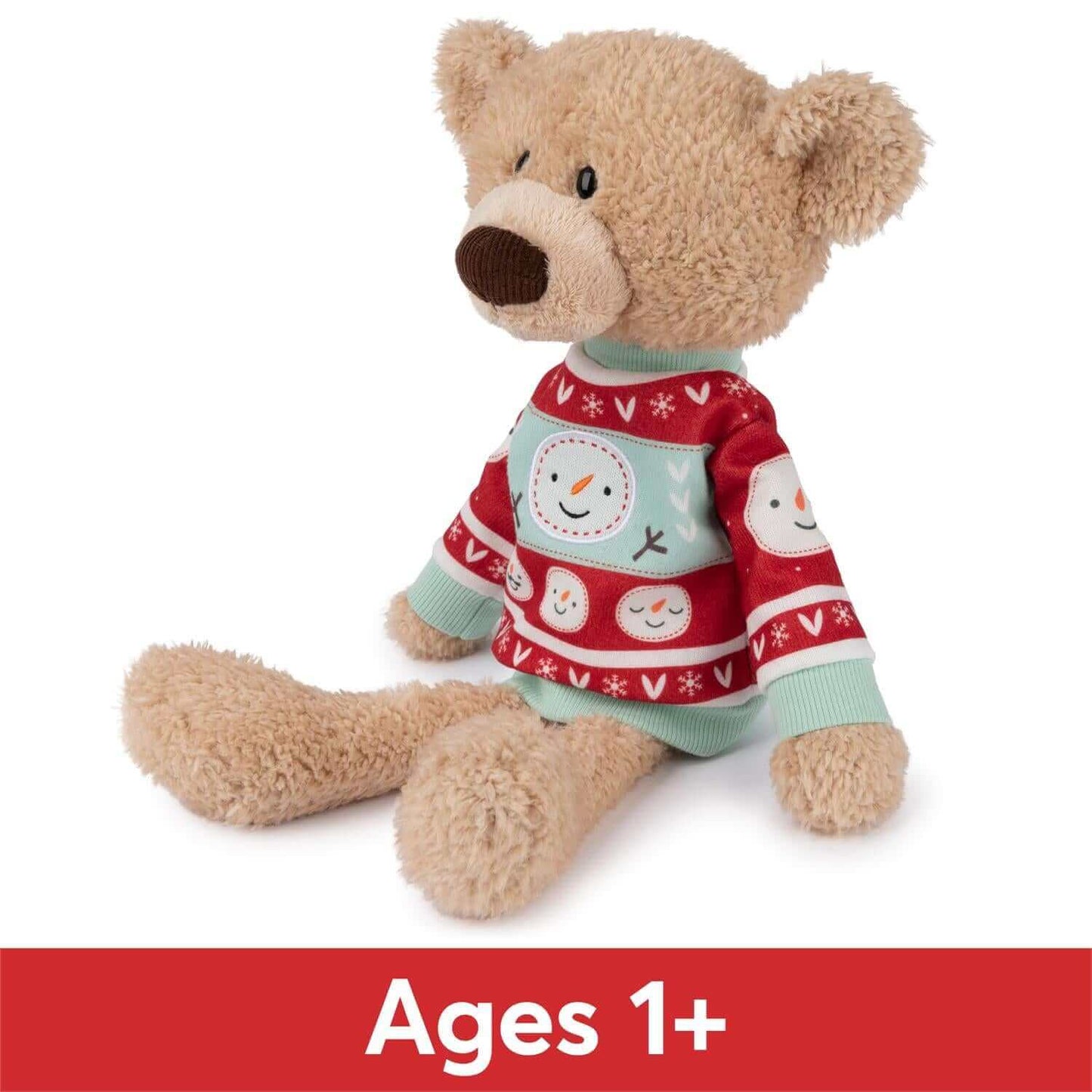 GUND Sleigh Toothpick Bear Plush