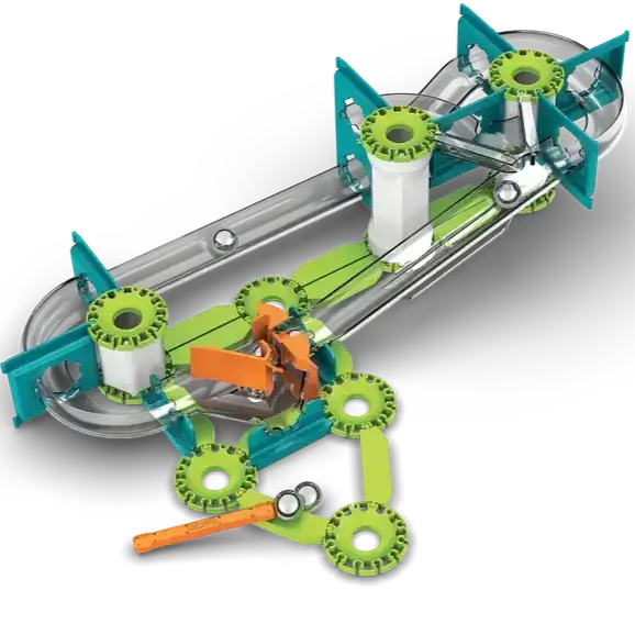 Geomag Magnetic Toys | Gravity Race Track Recycled 67 pcs