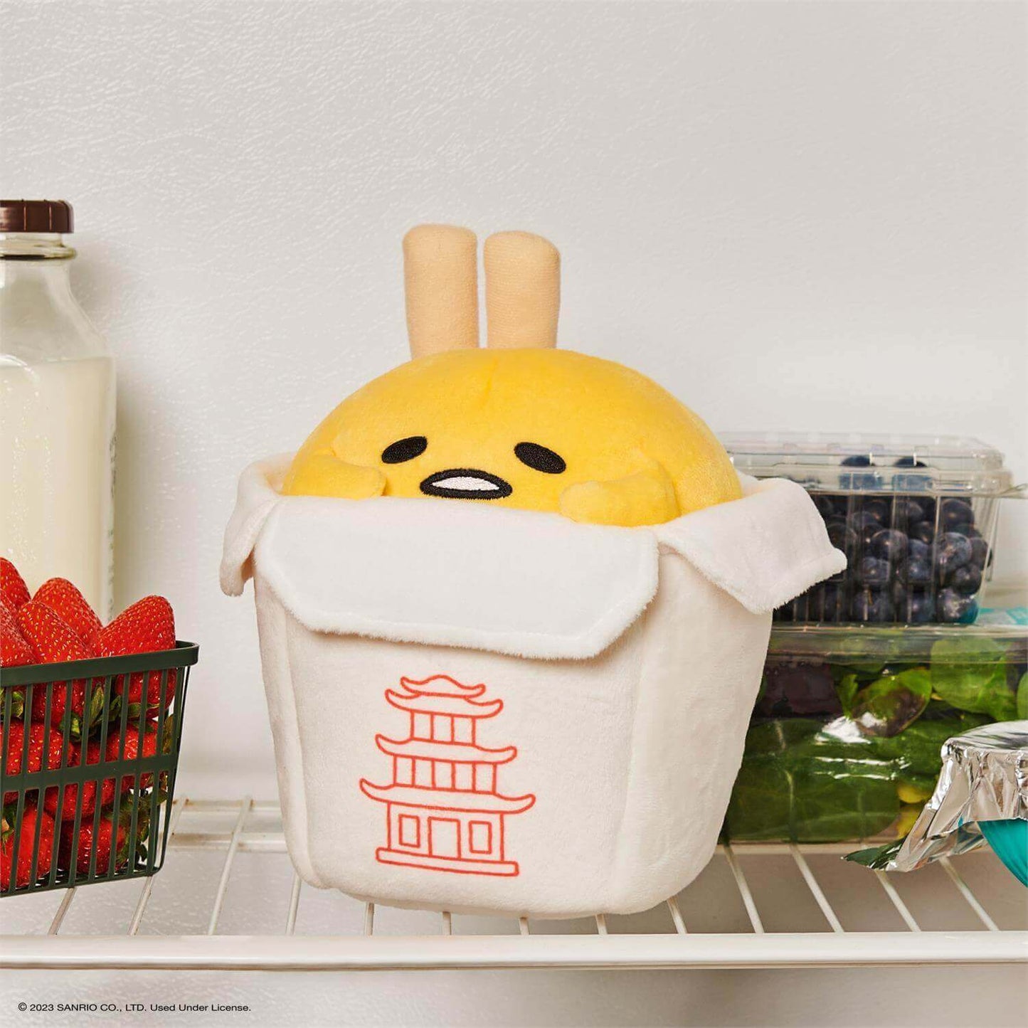Gudetama Take Out Plush