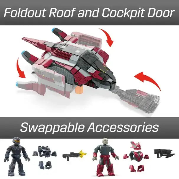 Mega™ Halo Banished Phantom Building Block Set