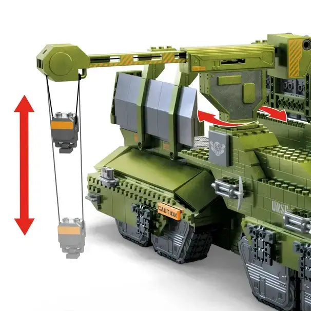 Mega™ Halo Unsc Elephant Sandnest Building Block Set
