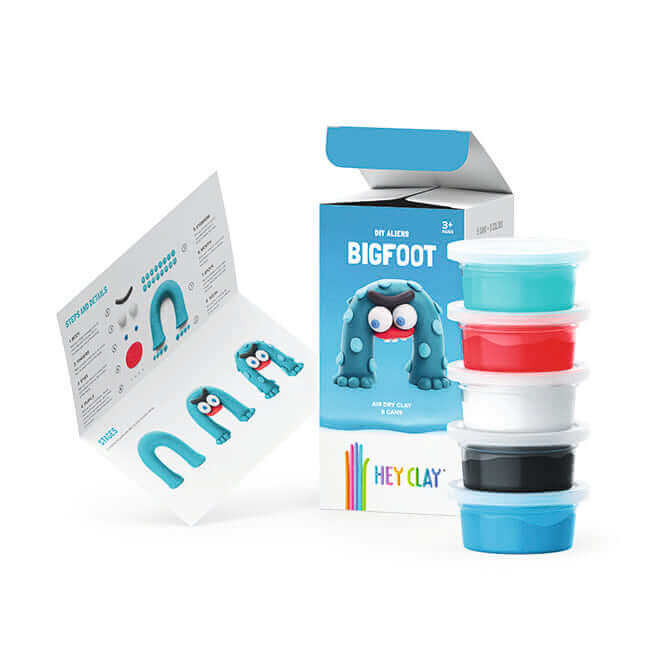 Hey Clay Claymates Bigfoot Craft Kit