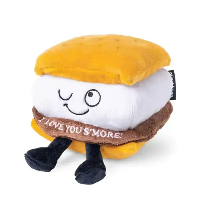 "I Love you S'more" Embroidered Plush