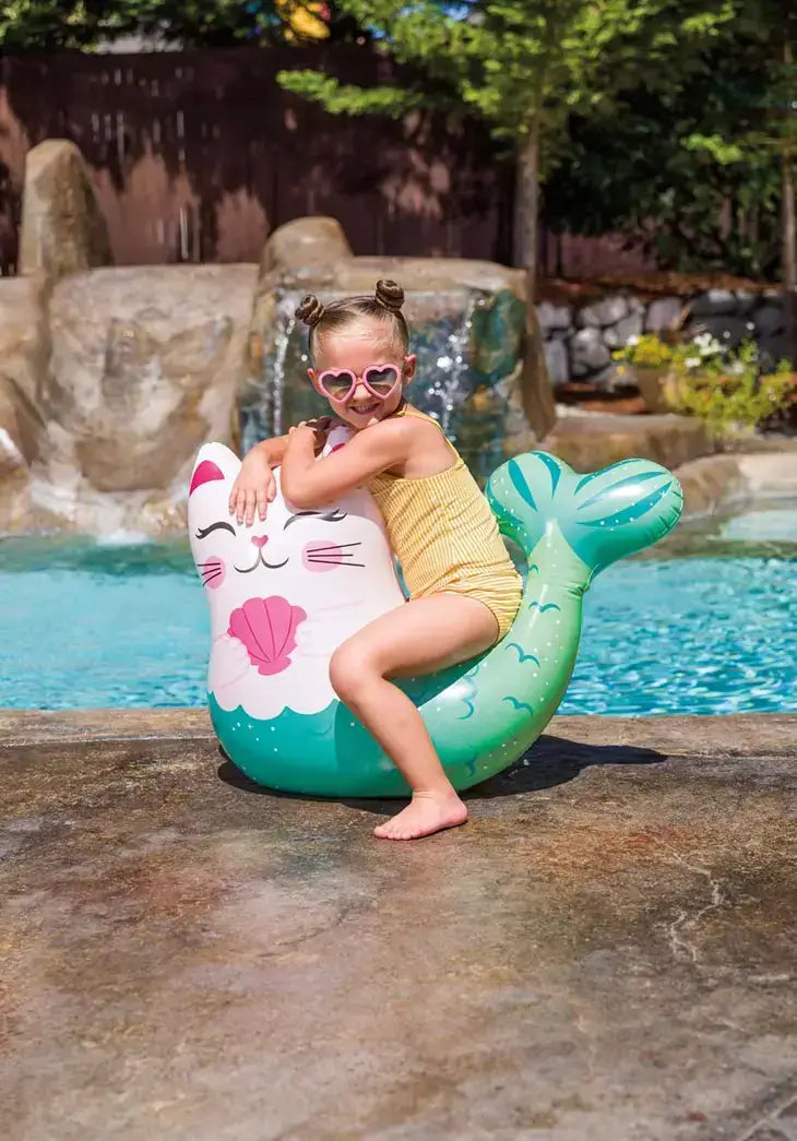 Bobbin' Buddies Inflatable Mer Kitty Water Floatie