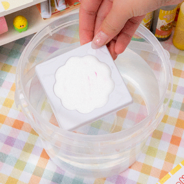 Instant Ramen Noodles Slime Science Kit GIF Showing Egg Creation