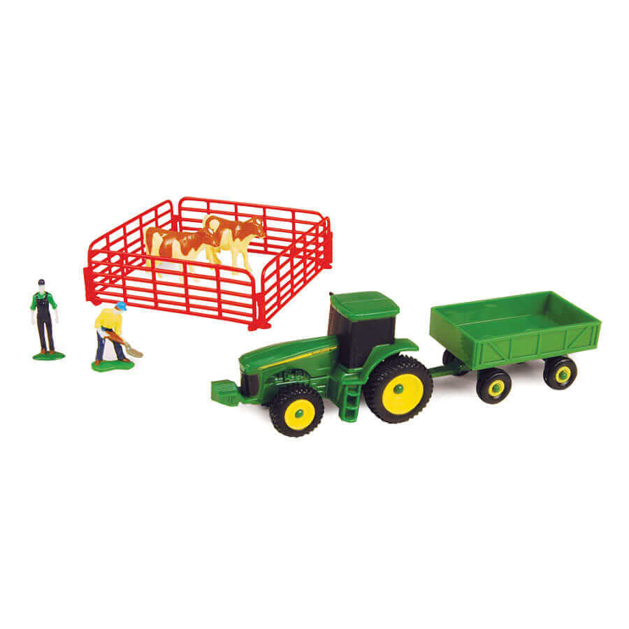 John Deere 10 Piece Carded Farm Set