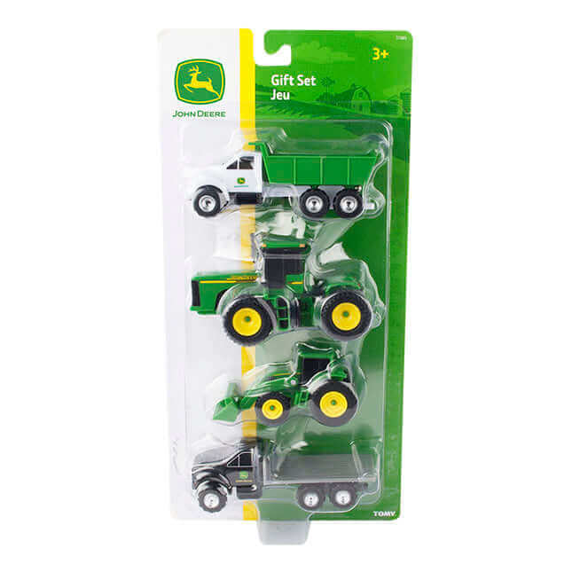 John Deere 4 Piece Carded Farm Set