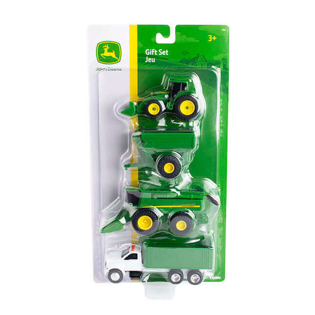 John Deere 4 Piece Carded Farm Set