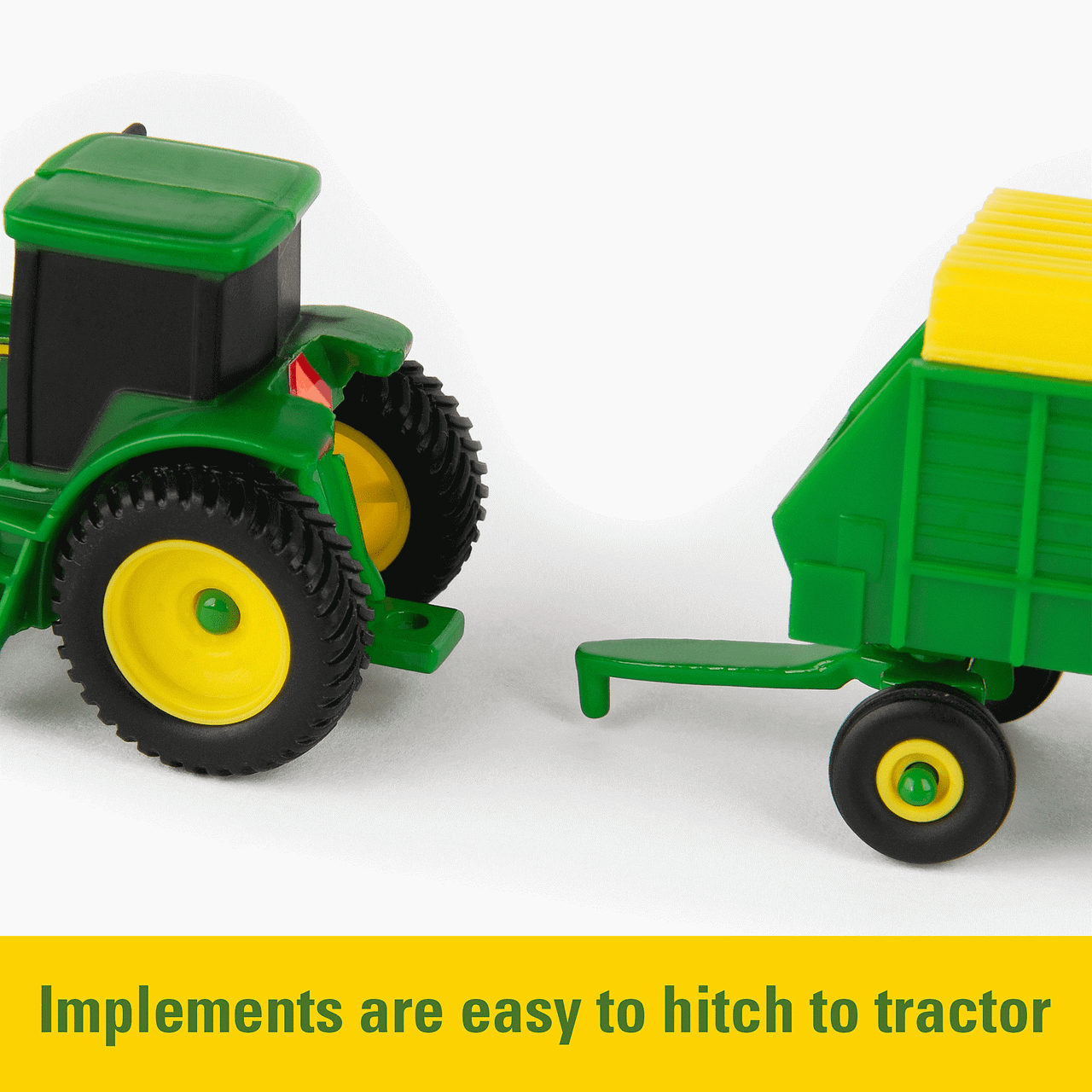 John Deere 70 Piece Farm Value Set with vehicles, implements, animals and shed