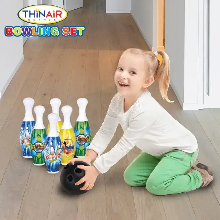 Kids Lightweight Indoor Bowling Set