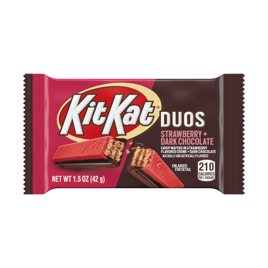 Kit Kat Duos Strawberry Candy Bar