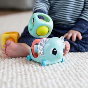 Lamaze Stack, Rattle & Roll Blocks Baby Toy