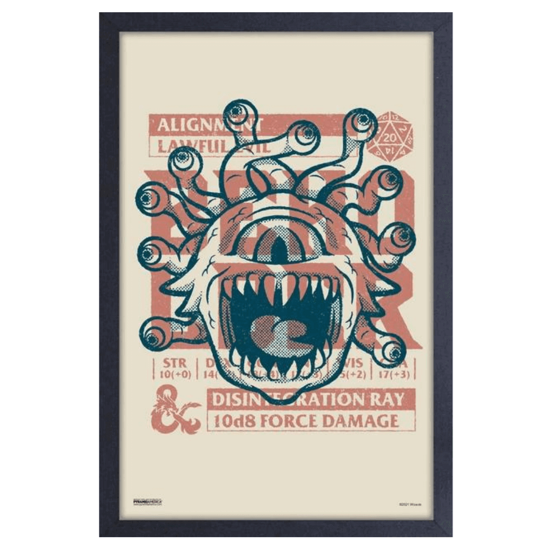 Dungeons & Dragons Lawful Evil Framed Print