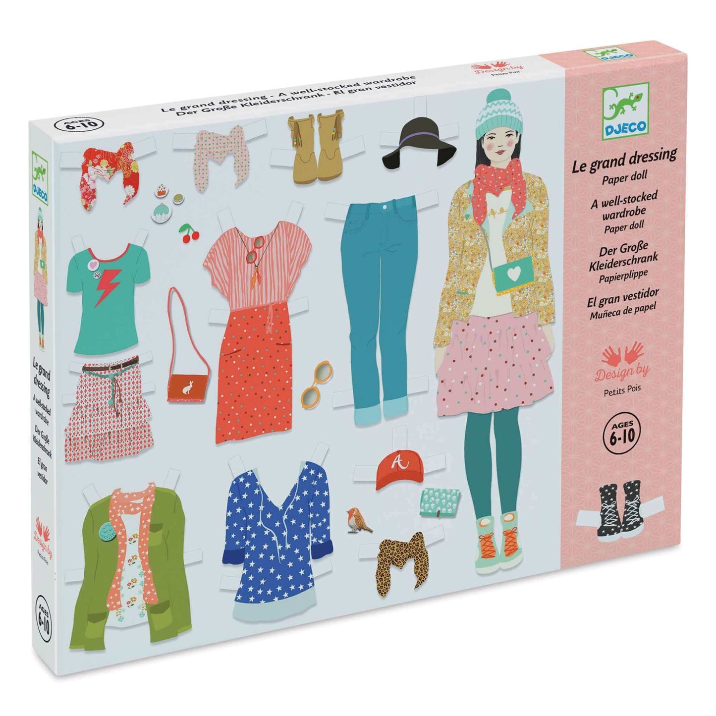 Le Grand Dressing Room Paper Dolls Art Kit