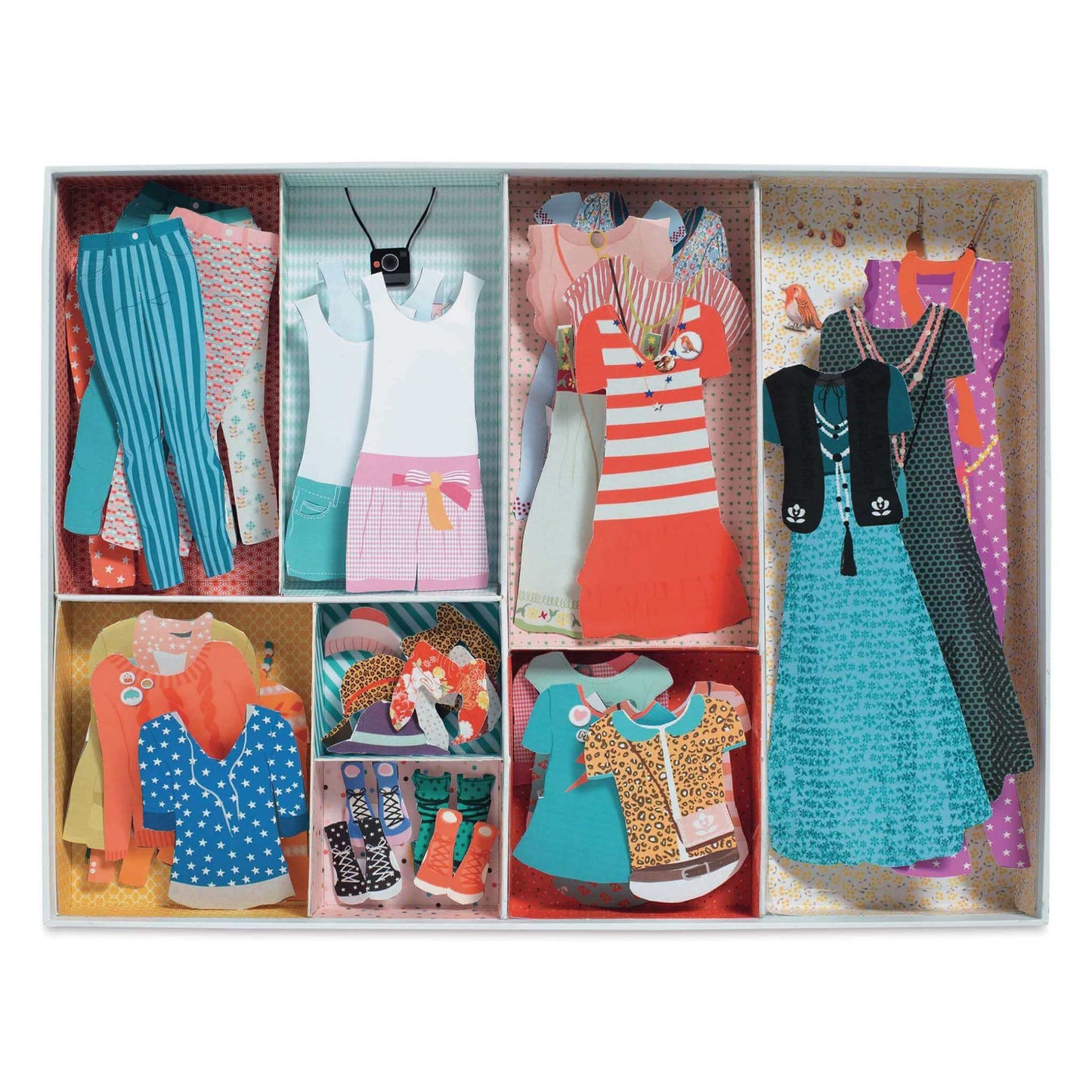Le Grand Dressing Room Paper Dolls Art Kit