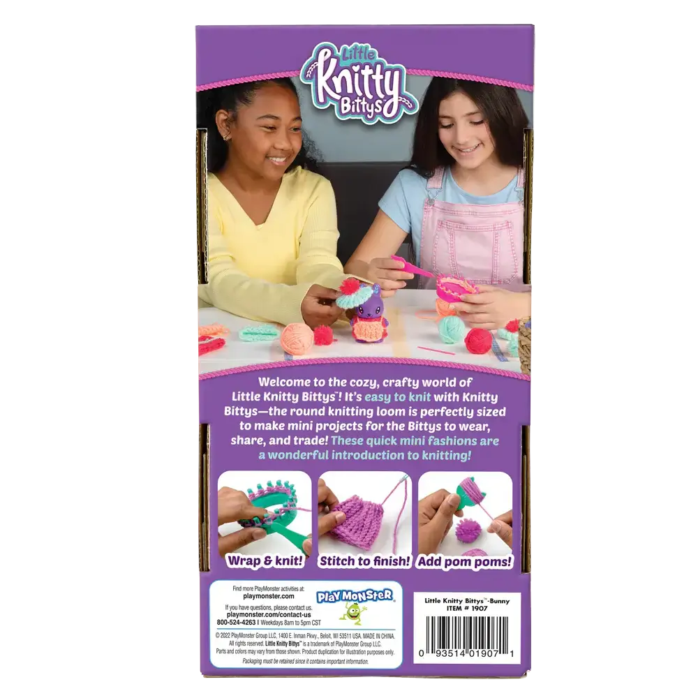 Little Knitty Bittys Bunny Art Kit