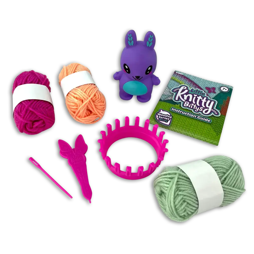 Little Knitty Bittys Bunny Art Kit