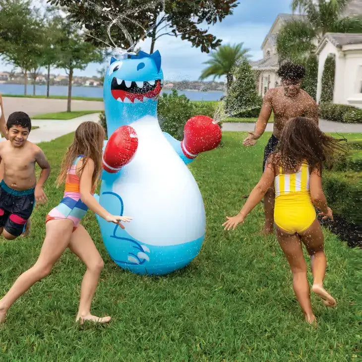 Outdoor Massive Yard Sprinkler, Dino Bopper
