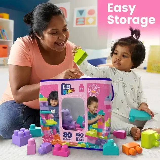 Mega™ Bloks First Builders Big Building Bag - Pink