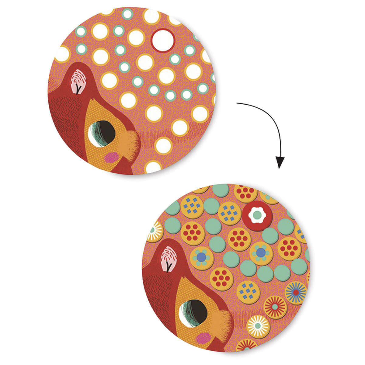 Millefiori Sticker Mosaic Collage Art Kit