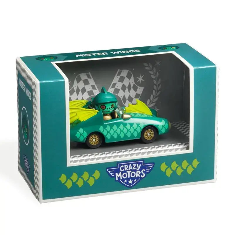 Mister Wings Crazy Motors Metal Cars