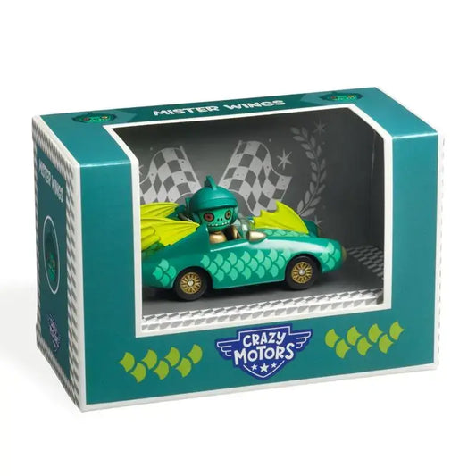 Mister Wings Crazy Motors Metal Cars
