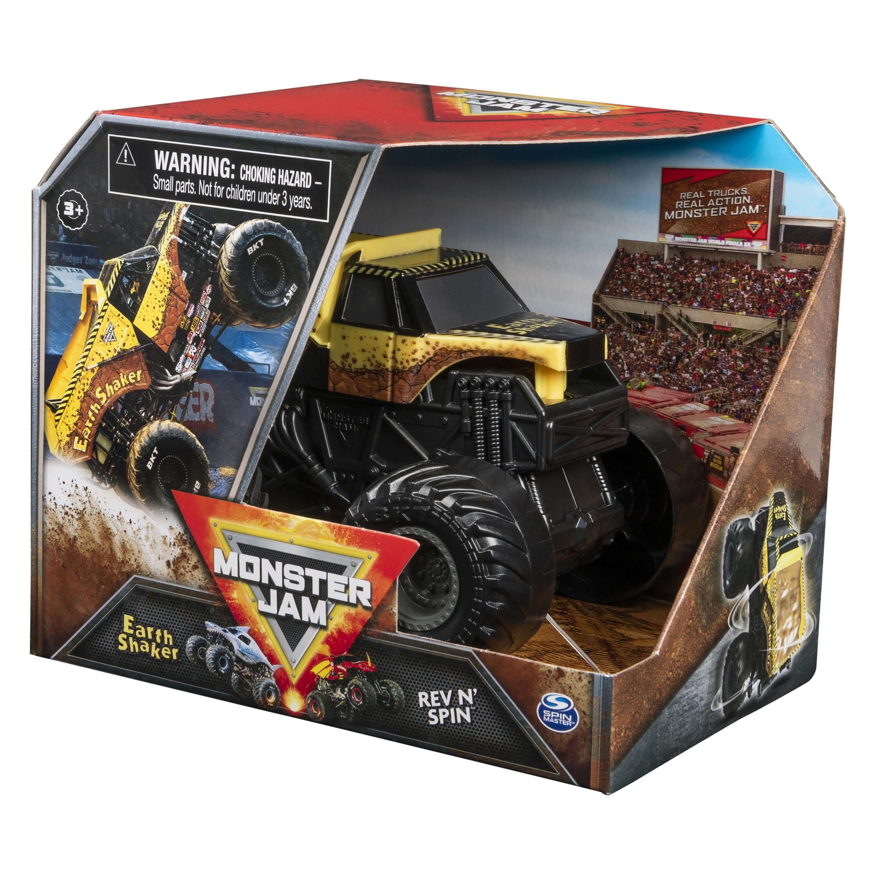 Monster Jam Earth Shaker - Rev N' Spin