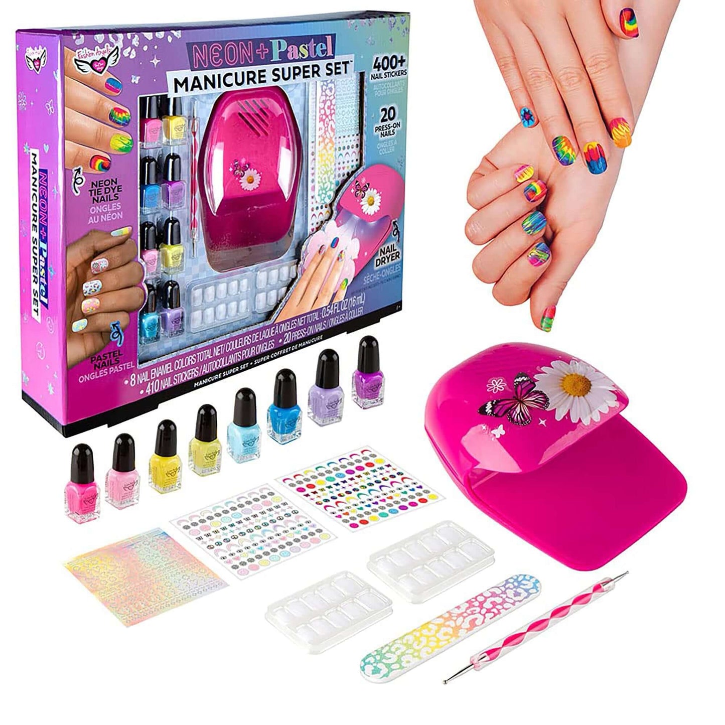 Neon & Pastel Manicure Super Set
