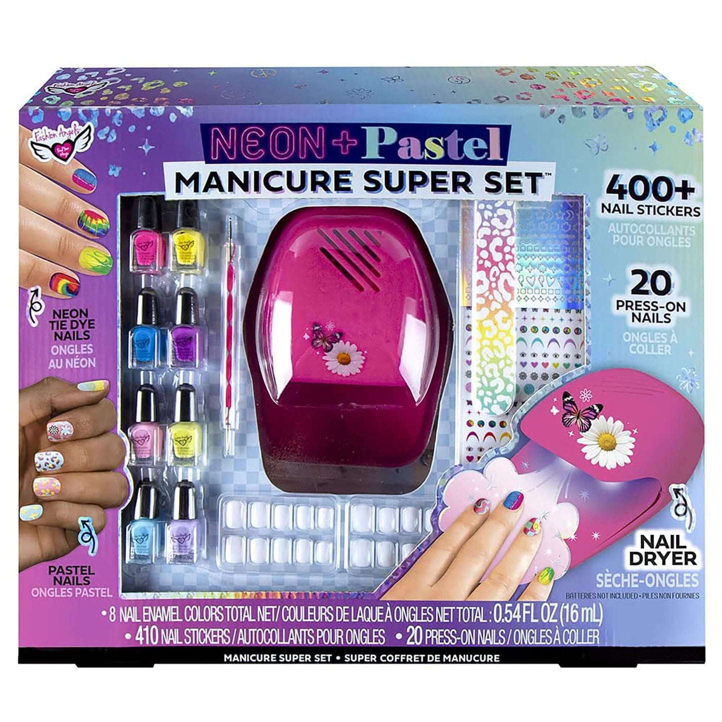 Neon & Pastel Manicure Super Set