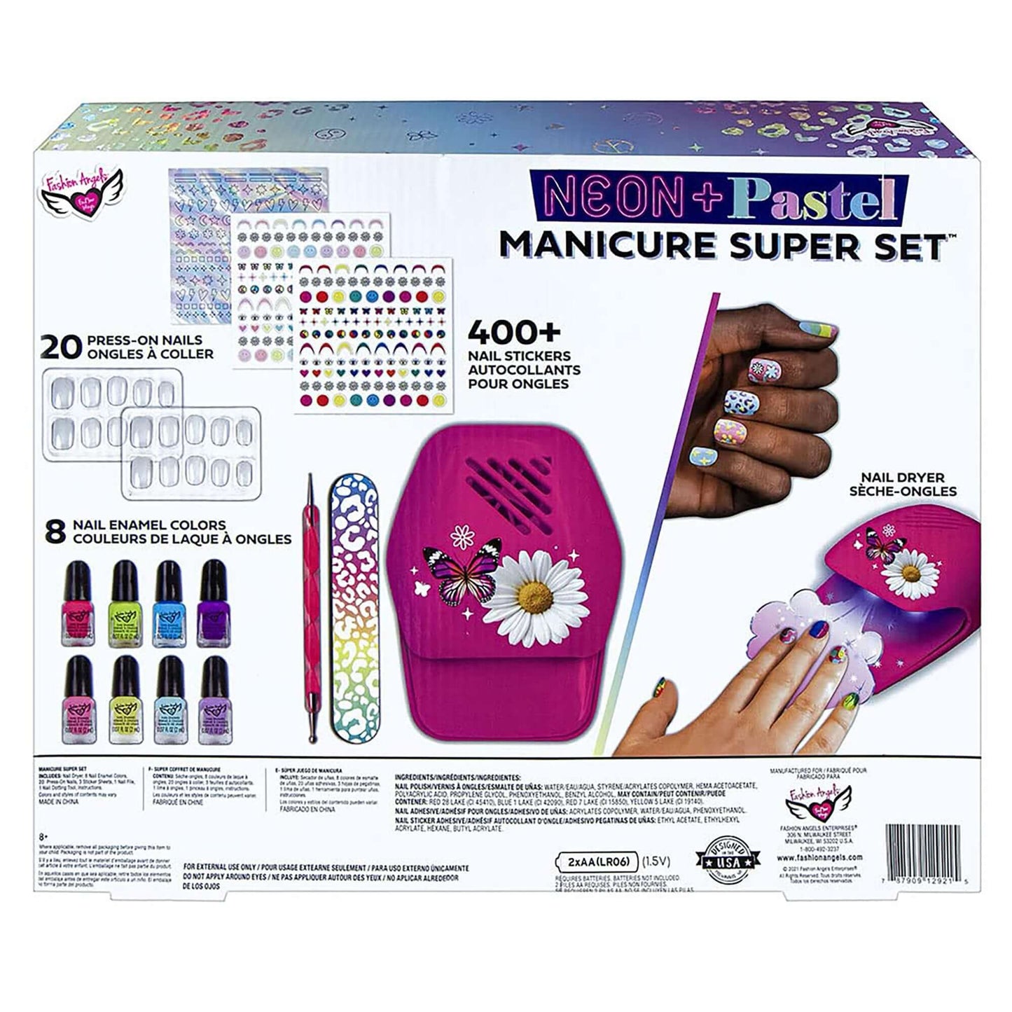 Neon & Pastel Manicure Super Set