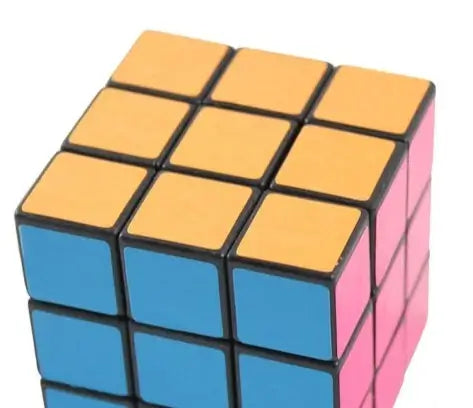 Neon Puzzle Cube Fidget Toy