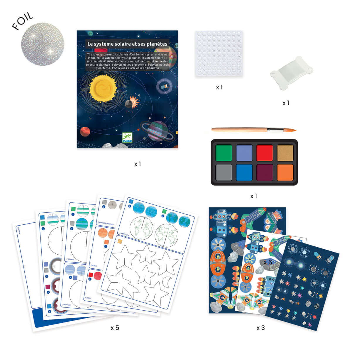 Paint the Planets DIY Solar System Mobile