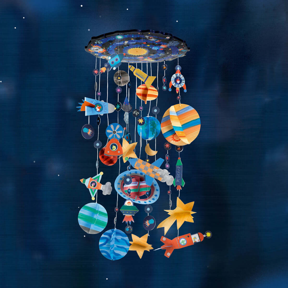 Paint the Planets DIY Solar System Mobile