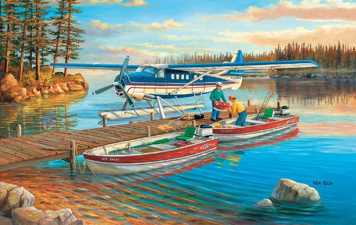 Pickle Lake 550 Piece Puzzle