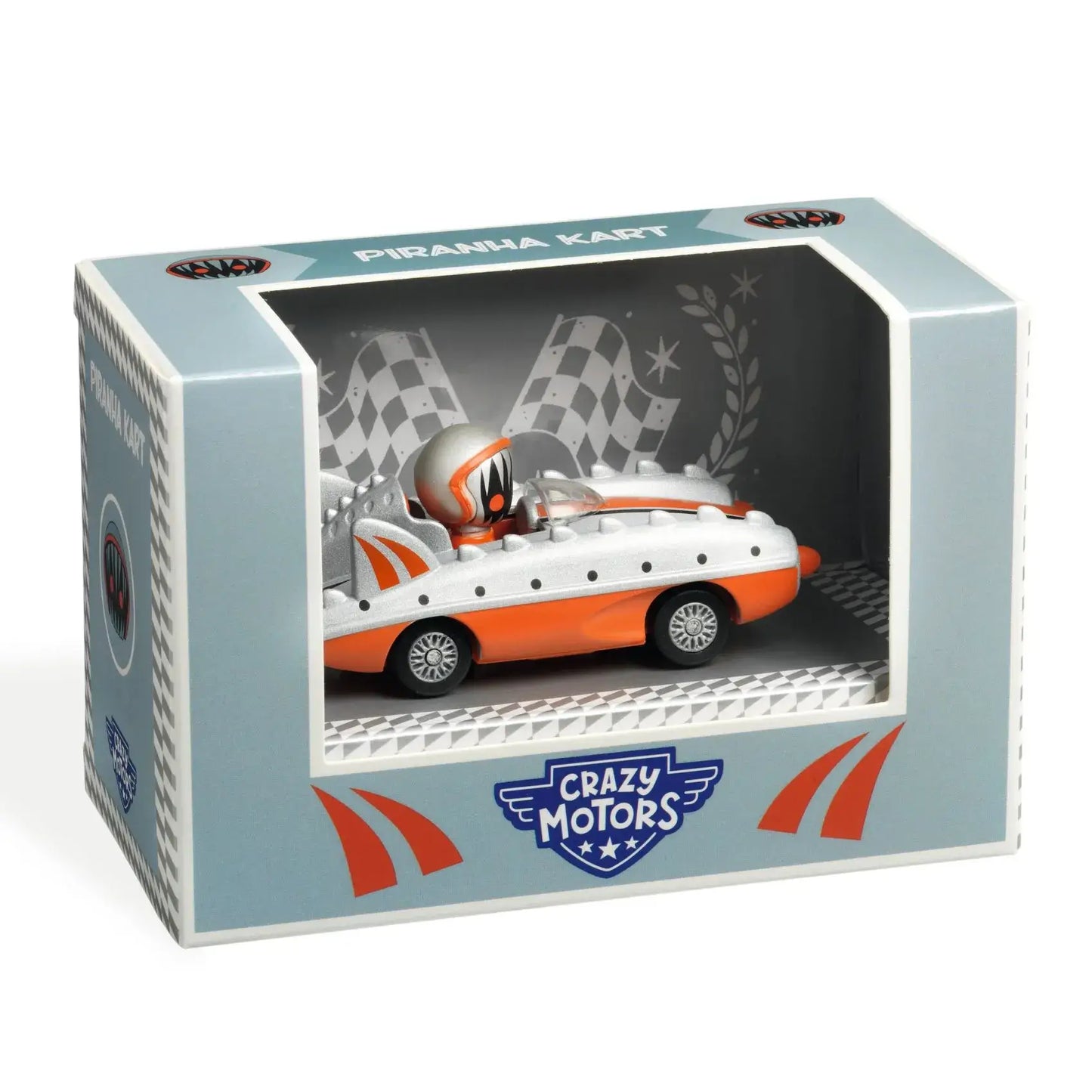 Piranha Kart Crazy Motors Metal Cars