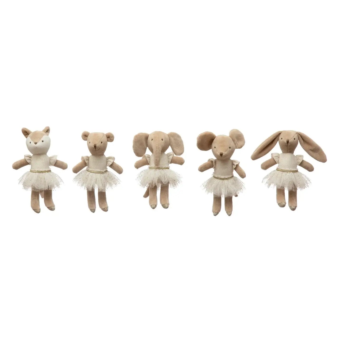 Plush Ballerina Animals Assorted