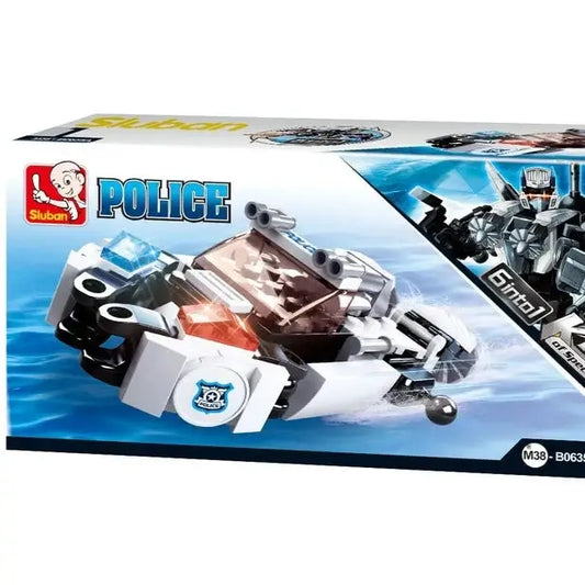 Police Transformer 6-in-1 Building Brick