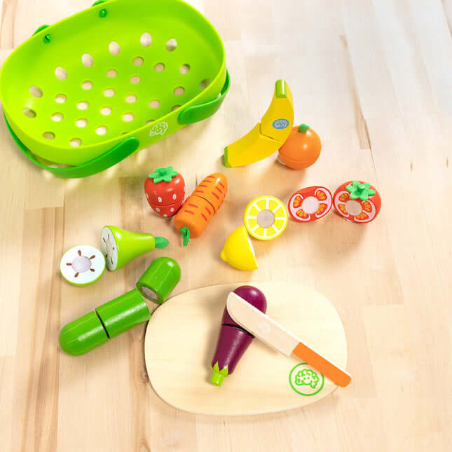 Pretendables Fruit & Veggie Basket Playset