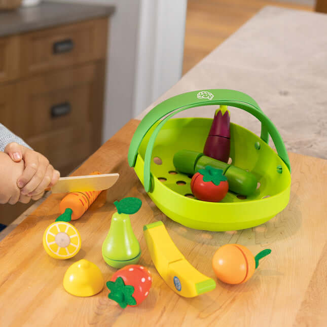 Pretendables Fruit & Veggie Basket Playset