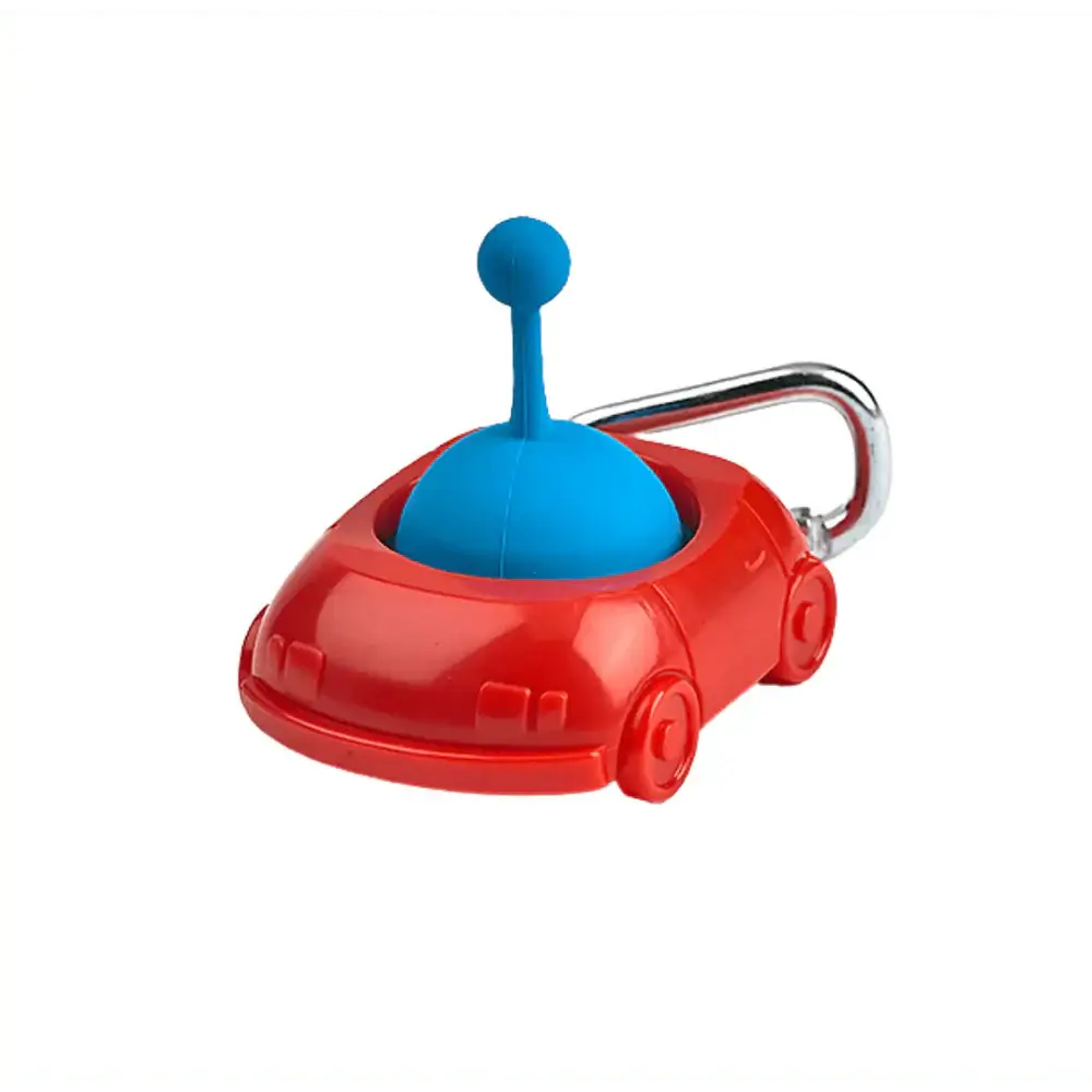 Pull N Pop Big Multi Bubble Keychain Assorted