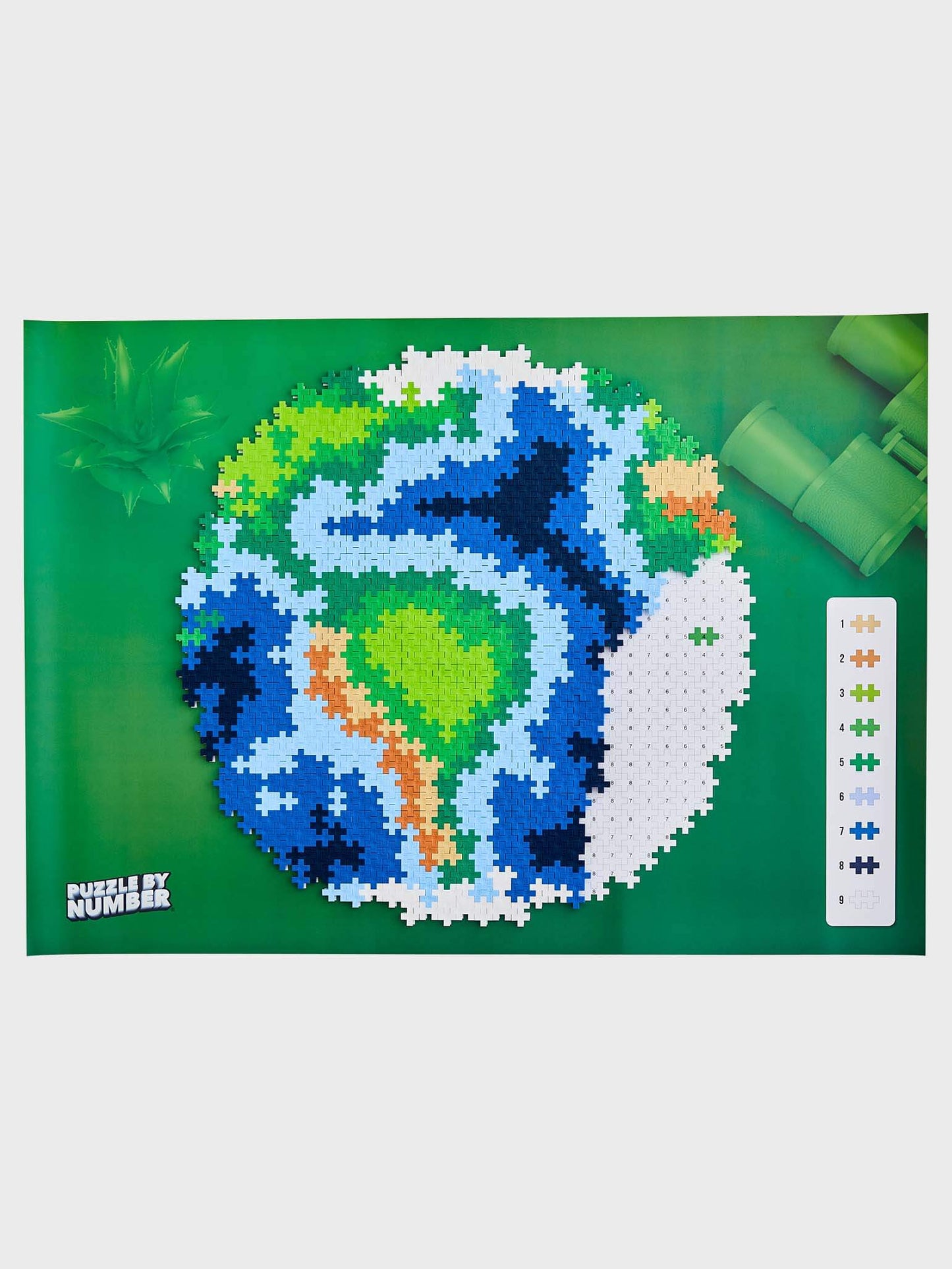 Puzzle By Number Earth