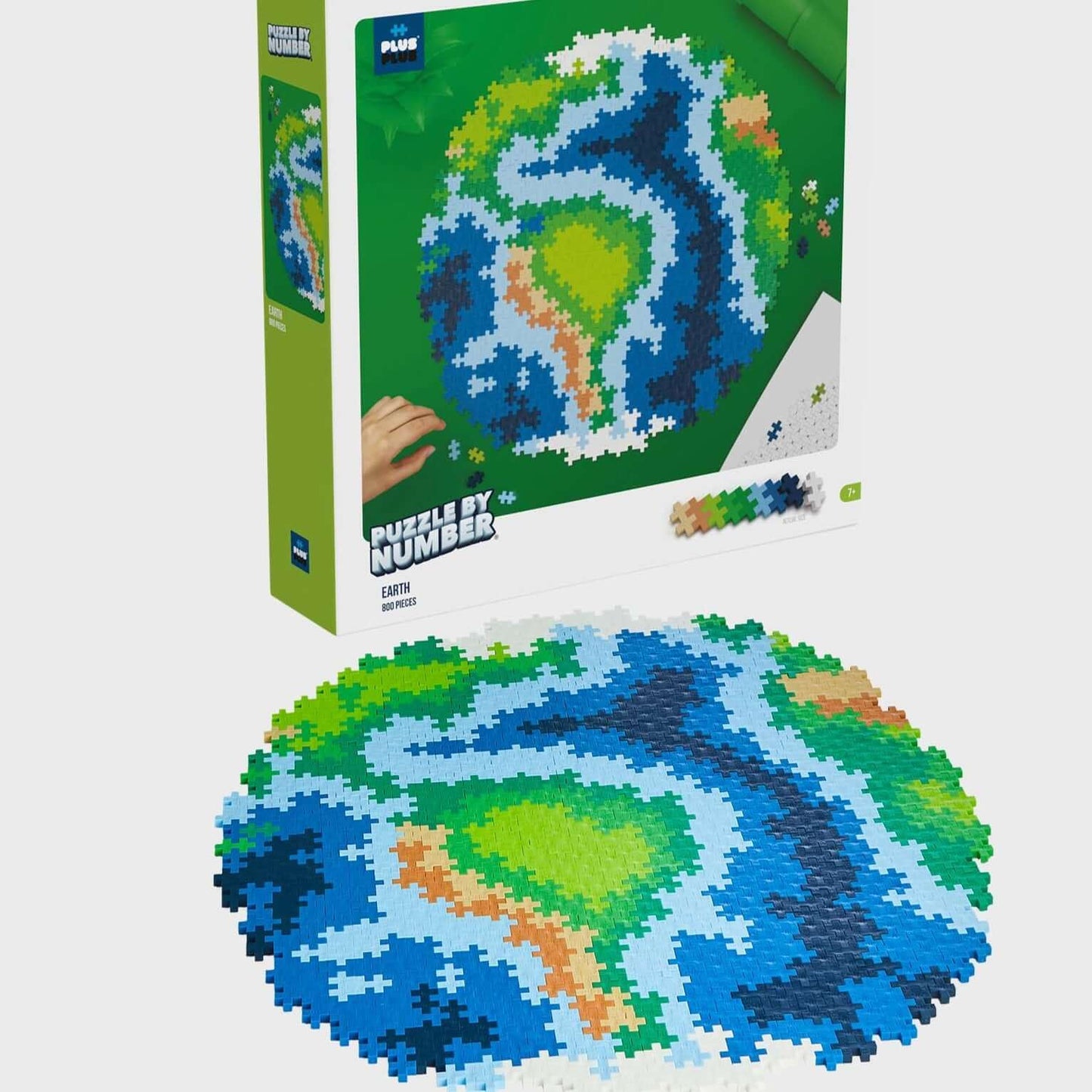 Puzzle By Number Earth