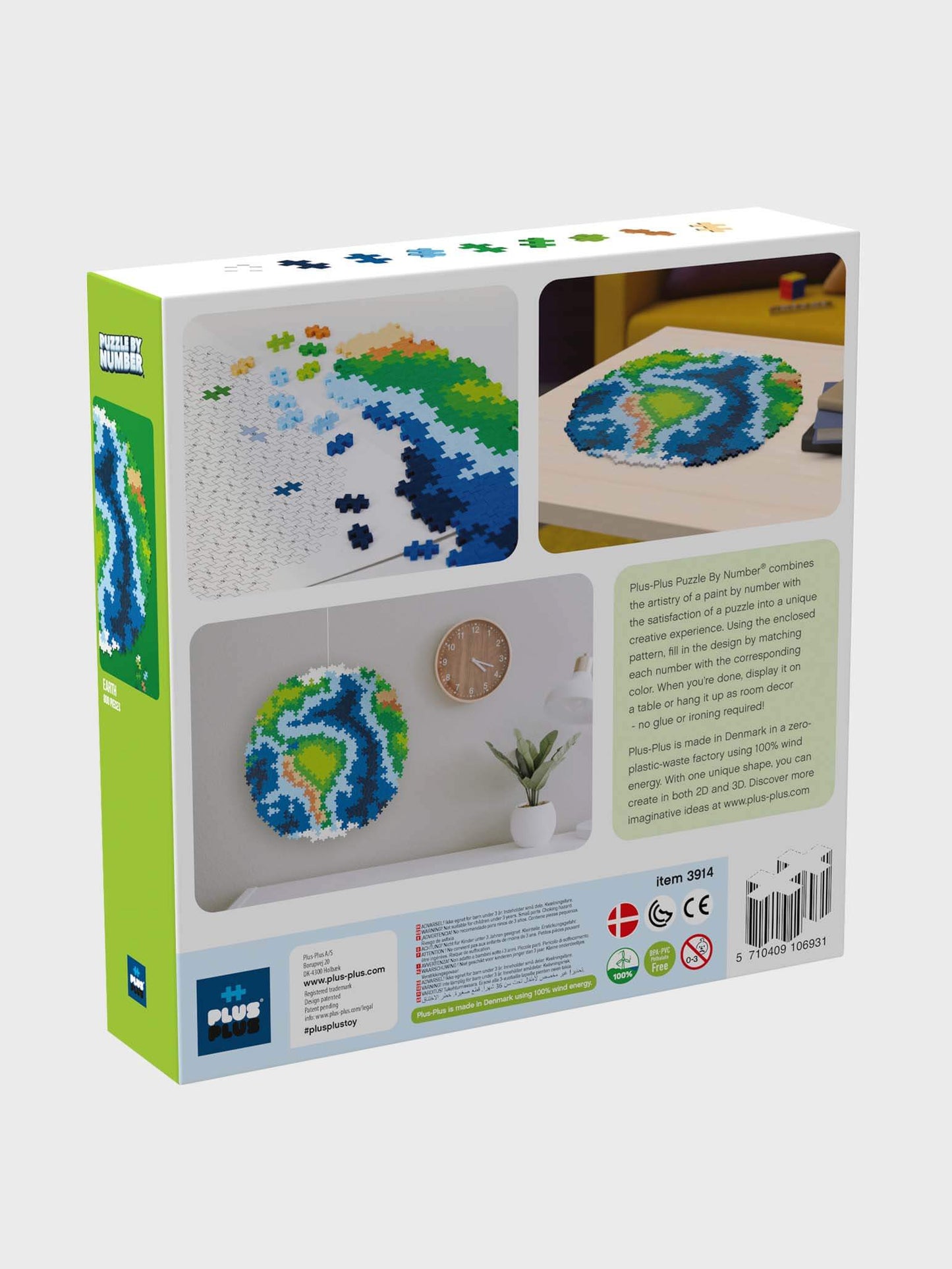 Puzzle By Number Earth