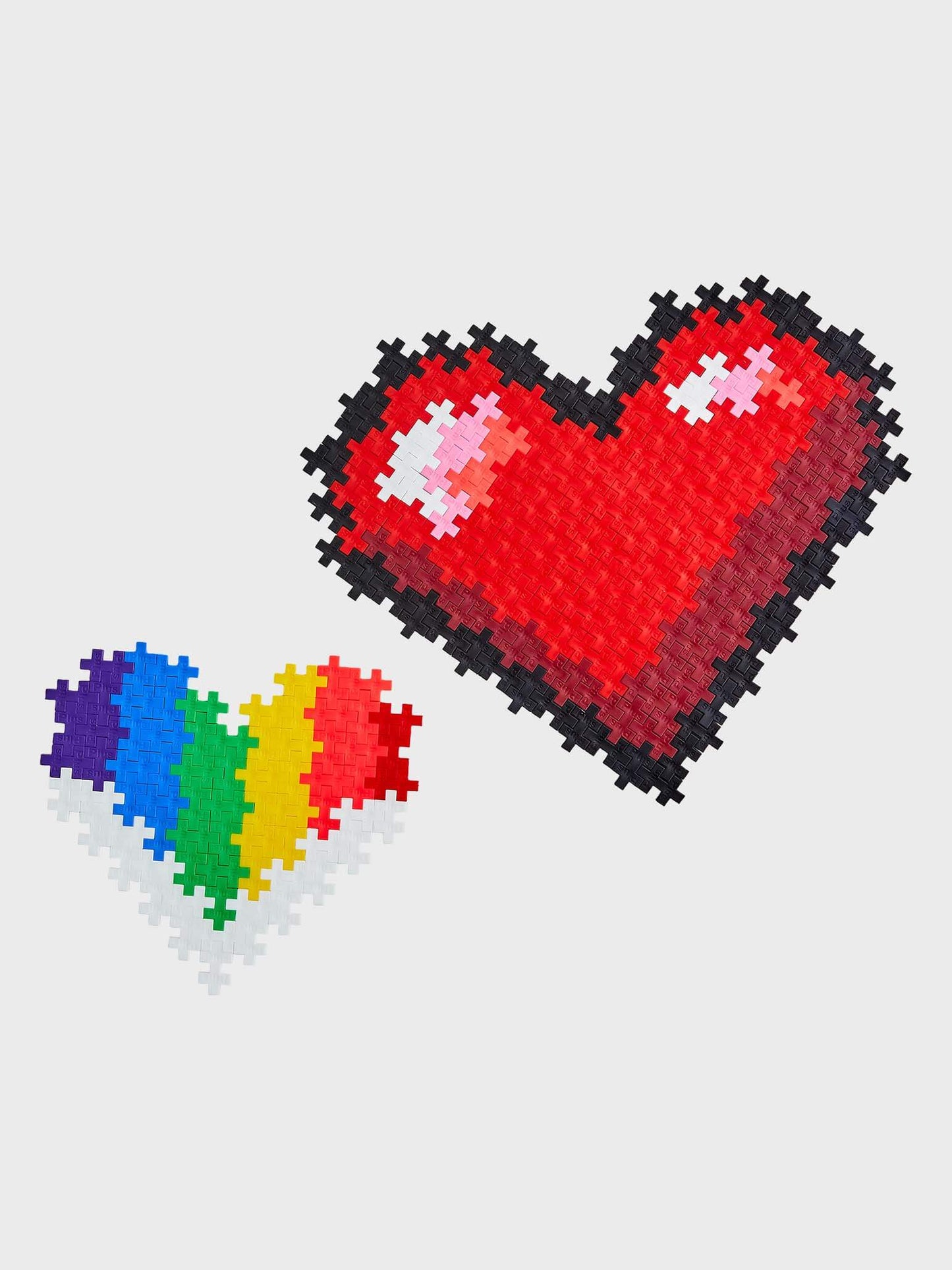 Puzzle By Number Hearts