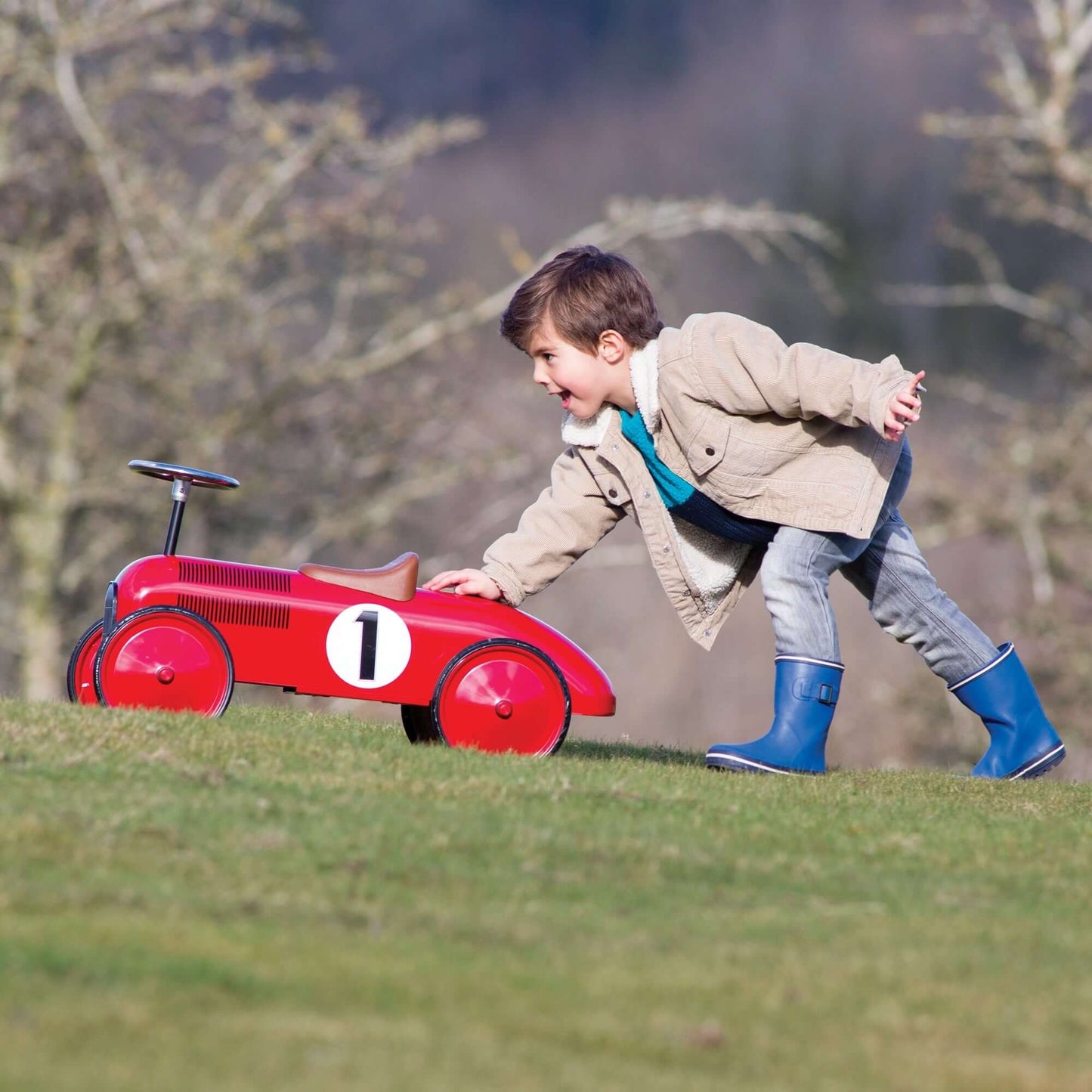 Speedster - Red Race Car Ride on for Toddlers