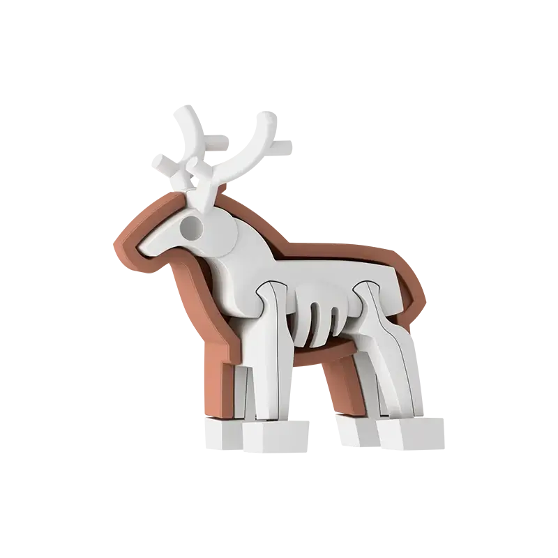 Reindeer - Halftoys animals