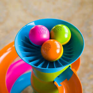 Roll Again Tower Baby and toddler Sensory and Motor skills Toy